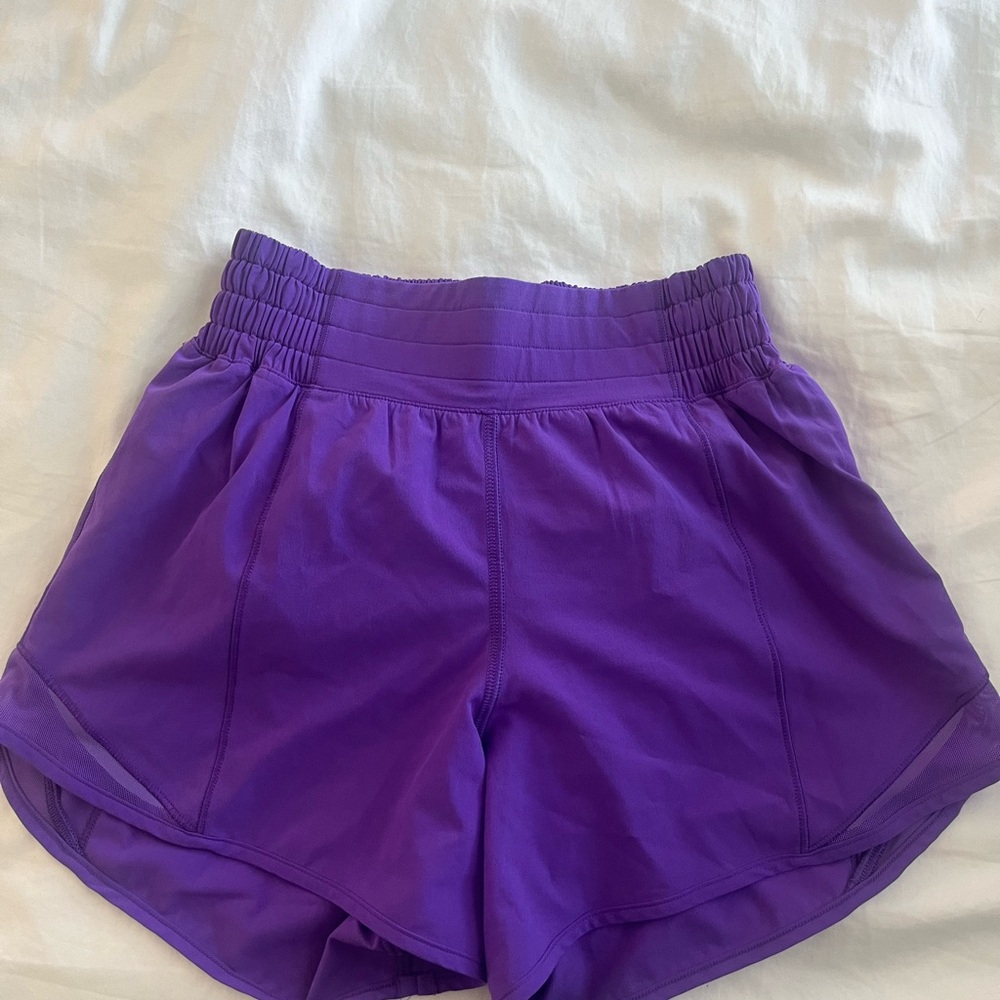 Women's Purple Athletic Shorts